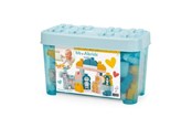 Kreatywne gry - Ecoiffier Bicks barrel 55 pces with zoo animals - 7981
