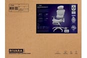 Fotel gamingowy - Trust GXT725W RIVARA MESH GAMING CHAIR - WHITE - 26146