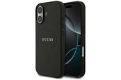 Telefon - Pokrowiec i etui - GUESS Grained Ring MagSafe case for iPhone 17 - black - 3666339490881
