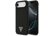 Telefon - Pokrowiec i etui - GUESS Silicone Triangle Logo MagSafe Case for iPhone Air - Black - 3666339517120