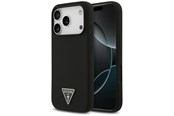 Telefon - Pokrowiec i etui - GUESS Silicone Triangle Logo MagSafe Case for iPhone 17 Pro Max - Black - 3666339517144