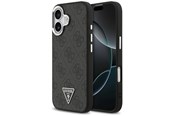 Telefon - Pokrowiec i etui - GUESS 4G Triangle Logo MagSafe case for iPhone 17 - black - 3666339517434