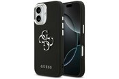 Telefon - Pokrowiec i etui - GUESS Grained Big 4G Classic Logo case for iPhone 17 - black - 3666339518073