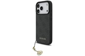 Telefon - Pokrowiec i etui - GUESS 4G Charms Collection MagSafe case for iPhone 17 Pro - black - 3666339525484