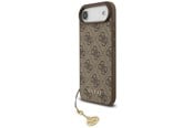 Telefon - Pokrowiec i etui - GUESS 4G Charms Collection MagSafe case for iPhone Air - brown - 3666339525620