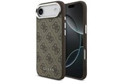 Telefon - Pokrowiec i etui - GUESS 4G Classic Logo MagSafe Case for iPhone Air - Brown - 3666339518882