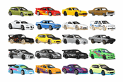 Samochody i pojazdy - Hot Wheels Silver Fast & Furious 1:64, 1 pcs - assorted - HNR88