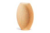 Dekoracje - Simiu - wazon LAMEL - 18 cm - Szampański - 5714255019339