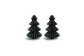 Dekoracje - Simiu - Zawieszka świąteczna - 6 cm - Choinka - Zielony - 2 szt. - 5714255019070