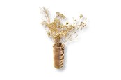 Dekoracje - Simiu - CLAYLA Wazon lamelowy - beżowy - 20 cm - 5714255019773