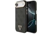 Telefon - Pokrowiec i etui - GUESS 4G Triangle Logo MagSafe case for iPhone Air - black and gold - 3666339520960
