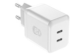 Telefon - Adapter i Ładowarka - UPSTRÖM CIRKULÄR 35W Dual USB-C GaN Charger - GC350