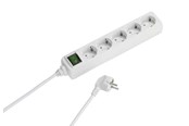 Przelaczniki - Vivanco 5-Power socket grounded with on/off switch 1.4m - 27016