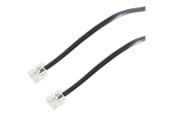 Kabel sieciowy - Helos S-Impuls phone cable - 1.5 m - black - Czarny - 1m - 70083-1.5