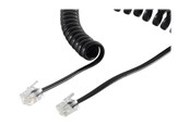 Kabel sieciowy - SCONN S-Impuls phone cable - 10 m - black - Czarny - 10m - 70135-10