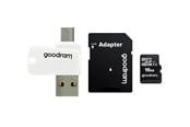 Karta pamieci - GOODRAM microSD/SD + Card Reader M1A4 - 100MB/s - 16GB - M1A4-0160R12