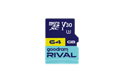 Karta pamieci - GOODRAM Rival M3AA microSD/SD - 100MB/s - 64GB - GGSM3AA-0640R12