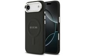 Telefon - Pokrowiec i etui - GUESS Classic Logo MagSafe Case for iPhone Air - Black - 3666339516642