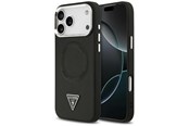 Telefon - Pokrowiec i etui - GUESS Triangle Logo MagSafe Case for iPhone 17 Pro Max - Black - 3666339515225