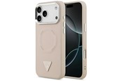 Telefon - Pokrowiec i etui - GUESS Triangle Logo MagSafe case for iPhone 17 Pro - pink - 3666339515379