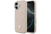 Telefon - Pokrowiec i etui - GUESS Triangle Logo MagSafe case for iPhone 17 - pink - 3666339515355