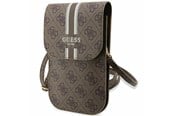 Torba, plecak i pokrowiec na laptopa - GUESS 4G Stripe handbag - brown - 3666339119584