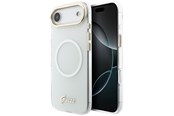 Telefon - Pokrowiec i etui - GUESS IML Gradient Script Metal MagSafe Case for iPhone Air - White - 3666339588618