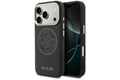 Telefon - Pokrowiec i etui - GUESS Perforated 4G MagSafe case for iPhone 17 Pro Max - black - 3666339582074