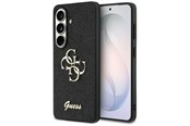 Telefon - Pokrowiec i etui - GUESS Fixed Glitter Big 4G Metal Logo case for Samsung Galaxy S26 - black - 3666339613921