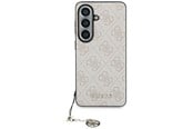 Telefon - Pokrowiec i etui - GUESS 4G Classic Logo Charm MagSafe Case for Samsung Galaxy S26 - Pink - 3666339614003