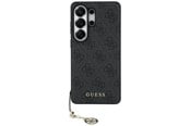 Telefon - Pokrowiec i etui - GUESS 4G Classic Logo Charm MagSafe case for Samsung Galaxy S26 Ultra - black - 3666339613976