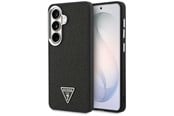 Telefon - Pokrowiec i etui - GUESS Fixed Glitter Triangle MagSafe case for Samsung Galaxy S26 - black - 3666339613518