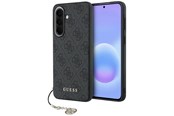 Telefon - Pokrowiec i etui - GUESS 4G Charm Case for Samsung Galaxy A37 5G - Black - 3666339621018