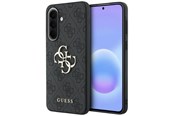 Telefon - Pokrowiec i etui - GUESS Leather 4G Metal Logo Case for Samsung Galaxy A57 5G - Black - 3666339620943