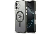 Telefon - Pokrowiec i etui - GUESS IML Gradient Triangle Logo MagSafe case for iPhone 17 - black - 3666339515836