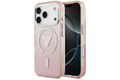 Telefon - Pokrowiec i etui - GUESS IML Gradient Triangle Logo MagSafe Case for iPhone 17 Pro - Pink - 3666339516338
