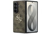 Telefon - Pokrowiec i etui - GUESS Big 4G Logo Case for Samsung Galaxy Z Fold 8 Ultra - Brown - 3666339662783