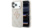Telefon - Pokrowiec i etui - GUESS 4G & Big Resin Logo Case for iPhone 17 Pro / 18 Pro - Pink - 3666339653743