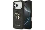 Telefon - Pokrowiec i etui - GUESS 4G Big Logo Case for iPhone 17 Pro / 18 Pro - Black - 3666339650650