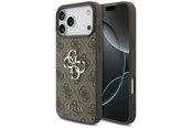 Telefon - Pokrowiec i etui - GUESS 4G Big Logo Case for iPhone 17 Pro Max / 18 Pro Max - Brown - 3666339650704