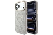Telefon - Pokrowiec i etui - GUESS Embossed 4G Classic MagSafe Case for iPhone 17 Pro / 18 Pro - Pink - 3666339655181