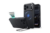 Telefon - Pokrowiec i etui - ESR Cyber ​​Tough Kickstand MagSafe Case for iPhone 18 Pro / 17 Pro - Black - 4894240303825