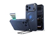 Telefon - Pokrowiec i etui - ESR Cyber Tough Kickstand MagSafe Case for iPhone 18 Pro / 17 Pro - Navy Blue - 4894240303849