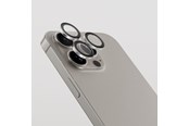 Telefon - szkło ochronne - SiGN Lens protector in tempered glass for iPhone 15 Pro/15 Pro Max - Black/transparent - SN-LSIP15P-EE