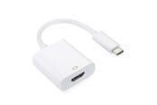 Kabel wyświetlacza - SiGN USB-C to HDMI Adapter - White - S-HDMI-0046