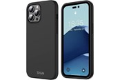 Telefon - Pokrowiec i etui - SiGN Liquid Silicone Case for iPhone 14 Pro Max - Black - SN-SIL14PMBLK