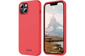 Telefon - Pokrowiec i etui - SiGN Liquid Silicone Case for iPhone 15 plus - Red - SN-SIL15MVattenmelon