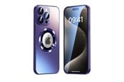 Telefon - Pokrowiec i etui - SiGN iPhone 17 Pro Magnetic Case with Lens Cover & Logo View - Purple - SN-TPU17PL