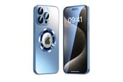 Telefon - Pokrowiec i etui - SiGN Magnetic Case iPhone 17 Pro Max with lens protector and logo view - Blue - SN-TPU17PMB