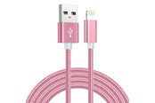 Kabel USB - SiGN USB Cable with Lightning Connector for iPhone & iPad - 2.1A - 2m - Pink - IP6G0239P